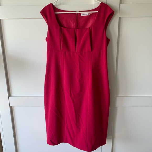 Calvin Klein Dresses & Skirts - Hot pink Calvin Klein dress